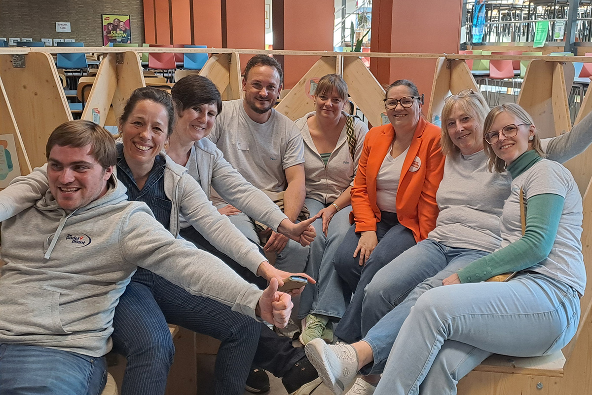 Etion-team op Inclusiedag