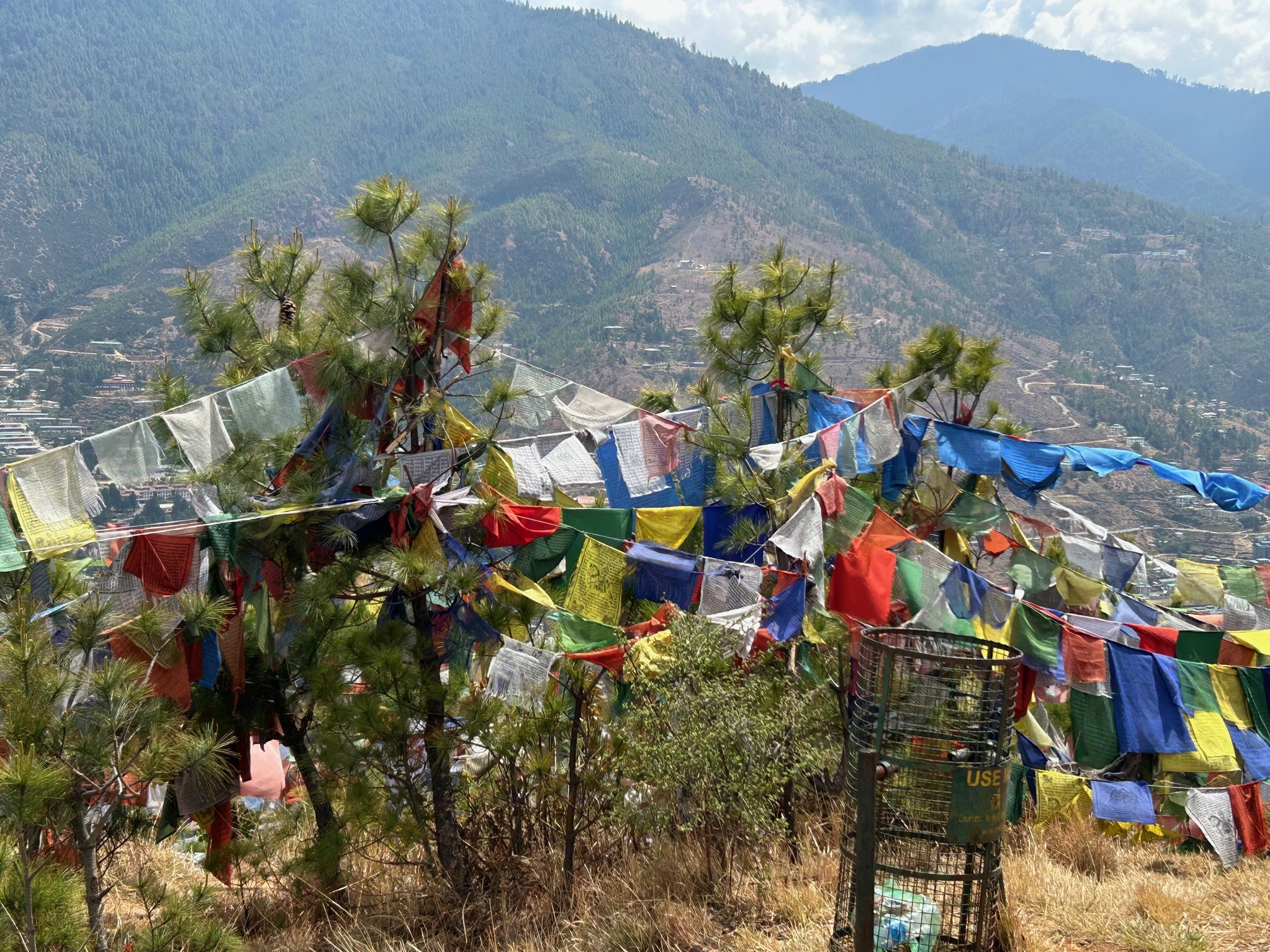 #99 Geluksvlaggetjes in Bhutan